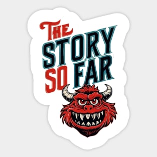The Story so far band fan art Sticker